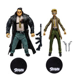 Spawn Sam and Twitch Deluxe Set 7" Scale Action Figures (Wave 4) - McFarlane Toys