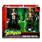 Spawn Sam and Twitch Deluxe Set 7" Scale Action Figures (Wave 4) - McFarlane Toys
