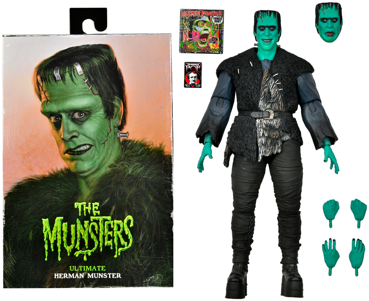 Herman munster talking doll sales