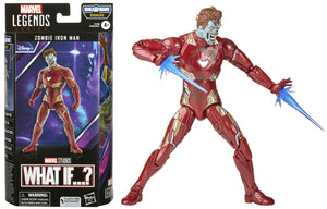 Marvel Legends What If? Zombie Iron Man (Khonshu BAF) 6" Inch Action Figure - Hasbro