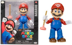 The Super Mario Bros. Movie - Mario 5" Inch Scale Action Figure - Jakks Pacific