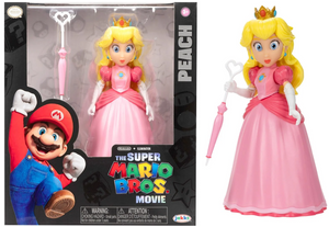 The Super Mario Bros. Movie - Princess Peach 5" Inch Scale Action Figure - Jakks Pacific