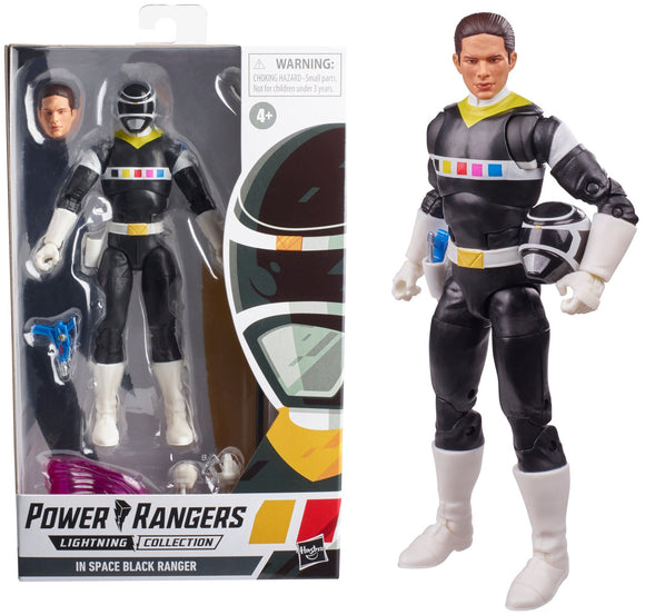 Power Rangers Lightning Collection In Space Black Ranger 6