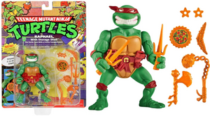 Teenage Mutant Ninja Turtles Classic (Storage Shell) 4" Inch Action Figure - Raphael - Playmates