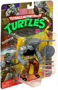 Teenage Mutant Ninja Turtles Classic (Mutant) Rocksteady 4" Inch Action Figure - Playmates