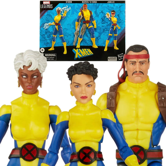 Marvel Legends X-Men Marvel’s Forge, Storm, & Jubilee 6