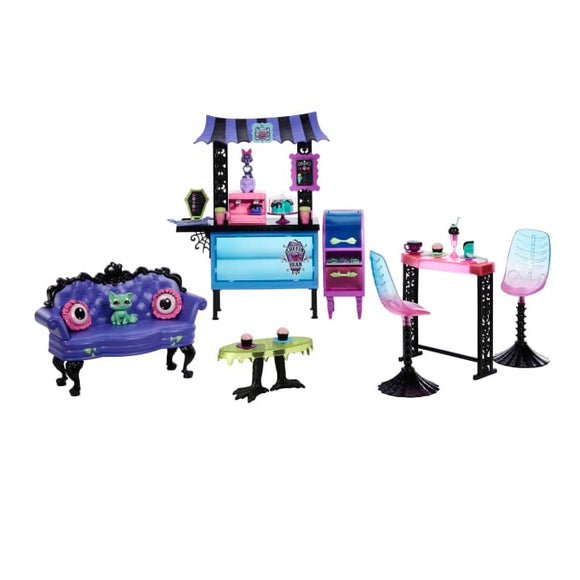 Monster High The Coffin Bean Café Lounge Playset - Mattel *SALE!*