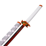 Demon Slayer 'Kyojuro Rengoku V2 - Red Nichirin' Style Sword with Scabbard