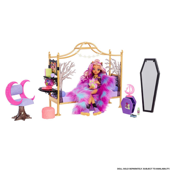 Monster High Clawdeen's Bedroom Playset - Mattel