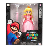 The Super Mario Bros. Movie - Princess Peach 5" Inch Scale Action Figure - Jakks Pacific