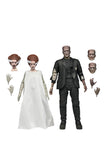 Universal Monsters - The Bride of Frankenstein 90th Anniversary The Monster and His Bride 7” Scale Action Figure 2-Pack - NECA