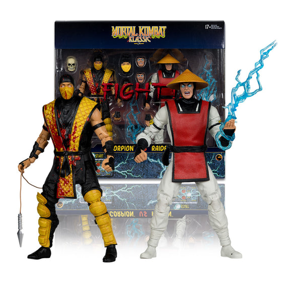 Scorpion vs Raiden (Mortal Kombat Klassic) 2-Pack 7