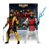 Scorpion vs Raiden (Mortal Kombat Klassic) 2-Pack 7" Figures - McFarlane Toys
