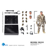 Universal Soldier Luc Deveraux Exquisite Super - PX 1:12 Scale Action Figure - Hiya Toys