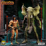 Conan the Barbarian The Tower of the Elephant Young Conan and Yag Kosha Action Figure 2-Pack Epic H.A.C.K.S. 1:12 Scale Action Figure - Boss Fight Studio