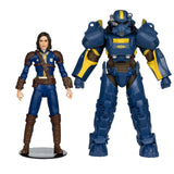 T-60 Vault Tec & Sole Survivor (Fallout New Vegas) 2-Pack 7" Figure - McFarlane Toys