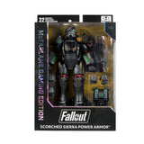 Scorched Sierra Power Armor (Fallout) 7" Figure Gaming Edition - McFarlane Toys *IMPORT STOCK*