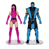 Sub-Zero vs Mileena (Mortal Kombat Klassic) Deluxe 2-Pack 7" Inch Scale Action Figures - McFarlane Toys
