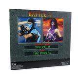 Sub-Zero vs Mileena (Mortal Kombat Klassic) Deluxe 2-Pack 7" Inch Scale Action Figures - McFarlane Toys