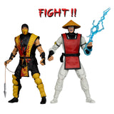 Scorpion vs Raiden (Mortal Kombat Klassic) 2-Pack 7" Figures - McFarlane Toys