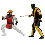 Scorpion vs Raiden (Mortal Kombat Klassic) 2-Pack 7" Figures - McFarlane Toys