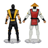 Scorpion vs Raiden (Mortal Kombat Klassic) 2-Pack 7" Figures - McFarlane Toys