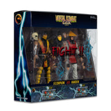 Scorpion vs Raiden (Mortal Kombat Klassic) 2-Pack 7" Figures - McFarlane Toys