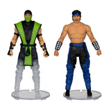 Liu Kang vs Reptile (Mortal Kombat Klassic) Deluxe 2-Pack 7" Figure - McFarlane Toys