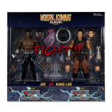 Jax vs Kung Lao (Mortal Kombat Klassic) 2-Pack 7" Figure - McFarlane Toys