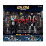 Baraka vs Smoke (Mortal Kombat Klassic) 2-Pack 7" Figure - McFarlane Toys