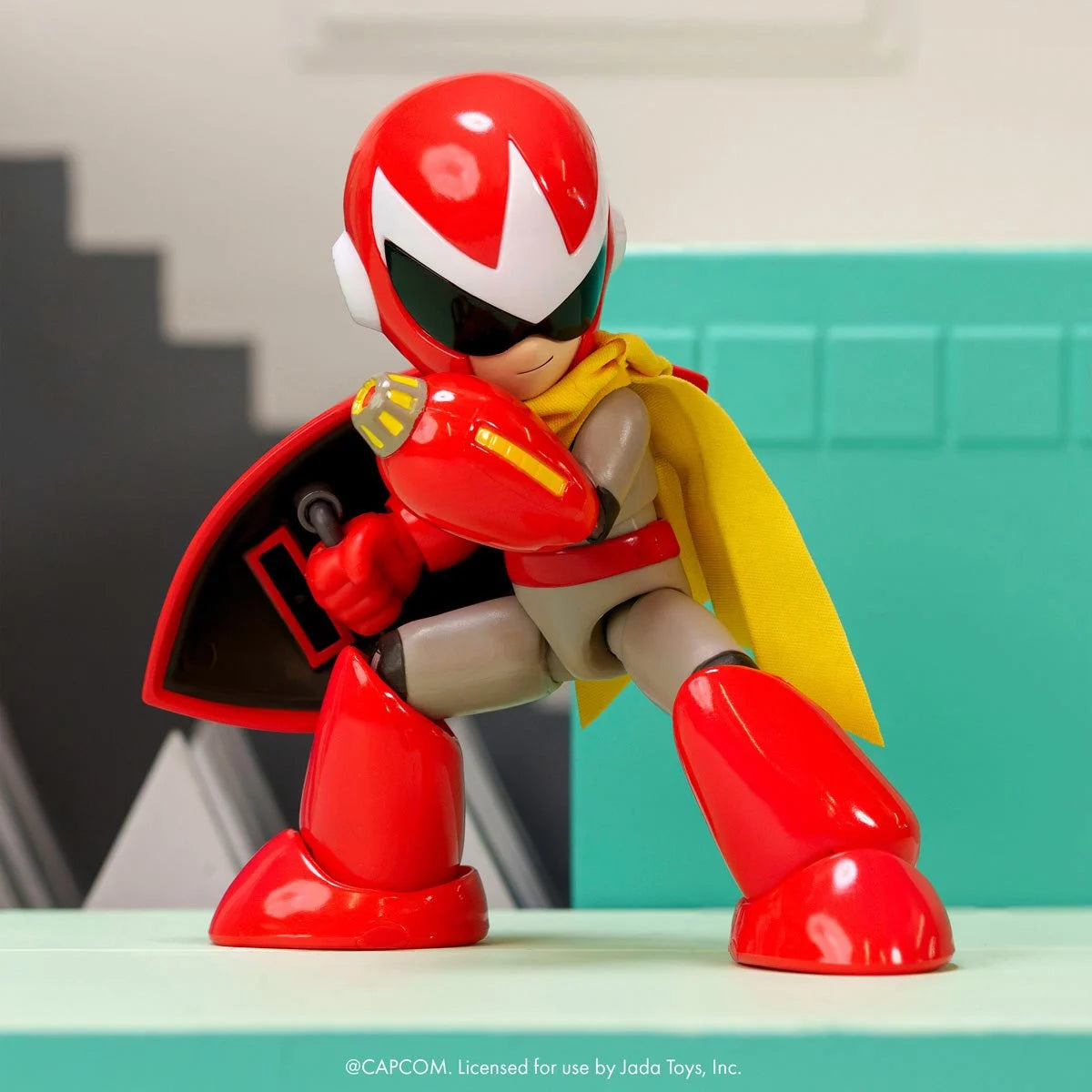 Mega Man Wave 4 Proto Man 1:12 Scale Action Figure - Jada – Props