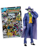 DC Multiverse The Joker (DC Page Punchers: Crisis on Infinite Earths) 7" Figure w/Comic - McFarlane Toys