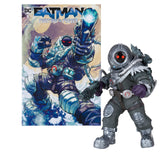 Mr.Freeze w/Batman Fighting the Frozen Comic (Page Punchers) 7" Inch Scale Action Figure - (DC Direct) McFarlane Toys