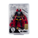 Mr. Bones (Infinity Inc #16) w/Lithograph Gold Label 7" Inch Scale Action Figure - McFarlane Toys