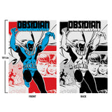 Obsidian (Infinity Inc #16) w/Lithograph Gold Label 7" Inch Scale Action Figure - McFarlane Toys *SALE!*