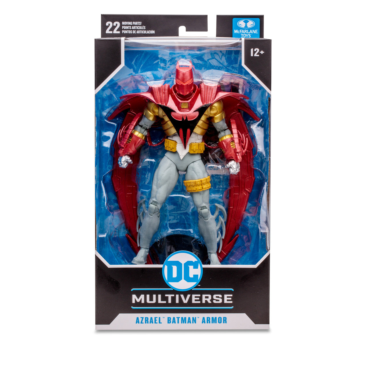 Action Figure McFarlane DC Multiverse - Azrael In Batman Armor (La Maledizione Del Cavaliere Bianco)