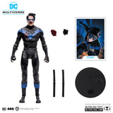 DC Multiverse Nightwing (DC vs Vampires) Gold Label 7" Inch Scale Action Figure - McFarlane Toys (Walmart Exclusive)