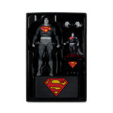 Superman (Dark Knight Returns) Black & White Accent Edition Gold Label 7" Inch Scale Action Figure - McFarlane Toys