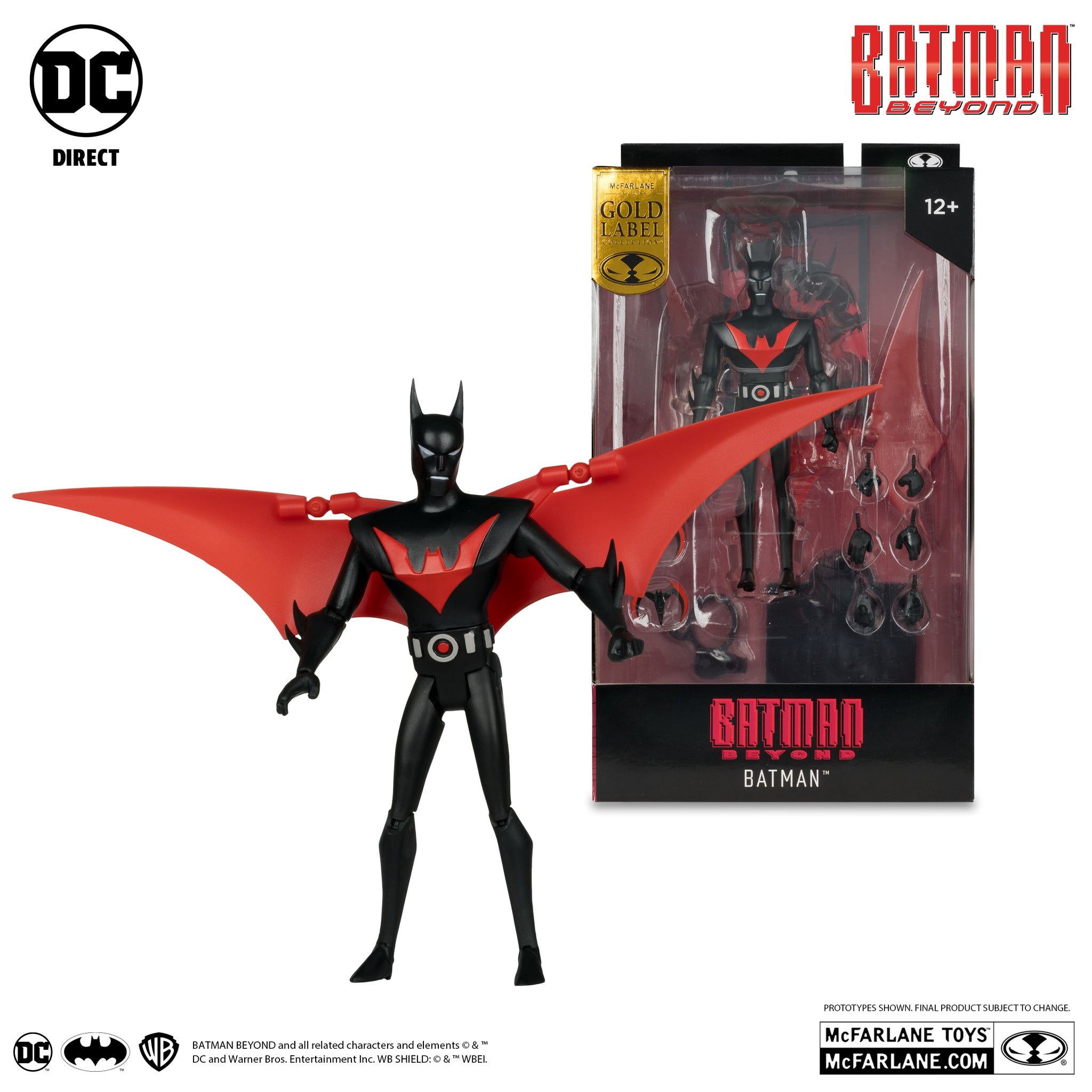 Batman Beyond & The Batmobile Gold Label 53 cm McFarlane Toys Batman Beyond & The Batmobile Gold Label 53 cm McFarlane Toys