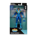 DC Multiverse Nightwing (Teen Titans) w/McFarlane Toys Digital Collectible 7" Inch Scale Action Figure - McFarlane Toys