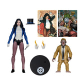 PLATINUM - DC Multiverse Zatanna w/Detective Chimp (DC Classic) McFarlane Collector Edition 7" Inch Scale Action Figure - McFarlane Toys