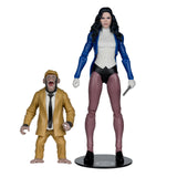 PLATINUM - DC Multiverse Zatanna w/Detective Chimp (DC Classic) McFarlane Collector Edition 7" Inch Scale Action Figure - McFarlane Toys