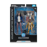PLATINUM - DC Multiverse Zatanna w/Detective Chimp (DC Classic) McFarlane Collector Edition 7" Inch Scale Action Figure - McFarlane Toys