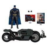 DC Multiverse Batman & Batcycle (The Flash) 7" Figure w/Vehicle 2-Pack - McFarlane Toys