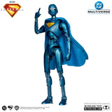 DC Multiverse Superman Robot (Superman Movie) Deluxe Theatrical Edition (Red Platinum Edition) 7" Inch Scale Action Figure - McFarlane Toys