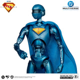 DC Multiverse Superman Robot (Superman Movie) Deluxe Theatrical Edition (Red Platinum Edition) 7" Inch Scale Action Figure - McFarlane Toys