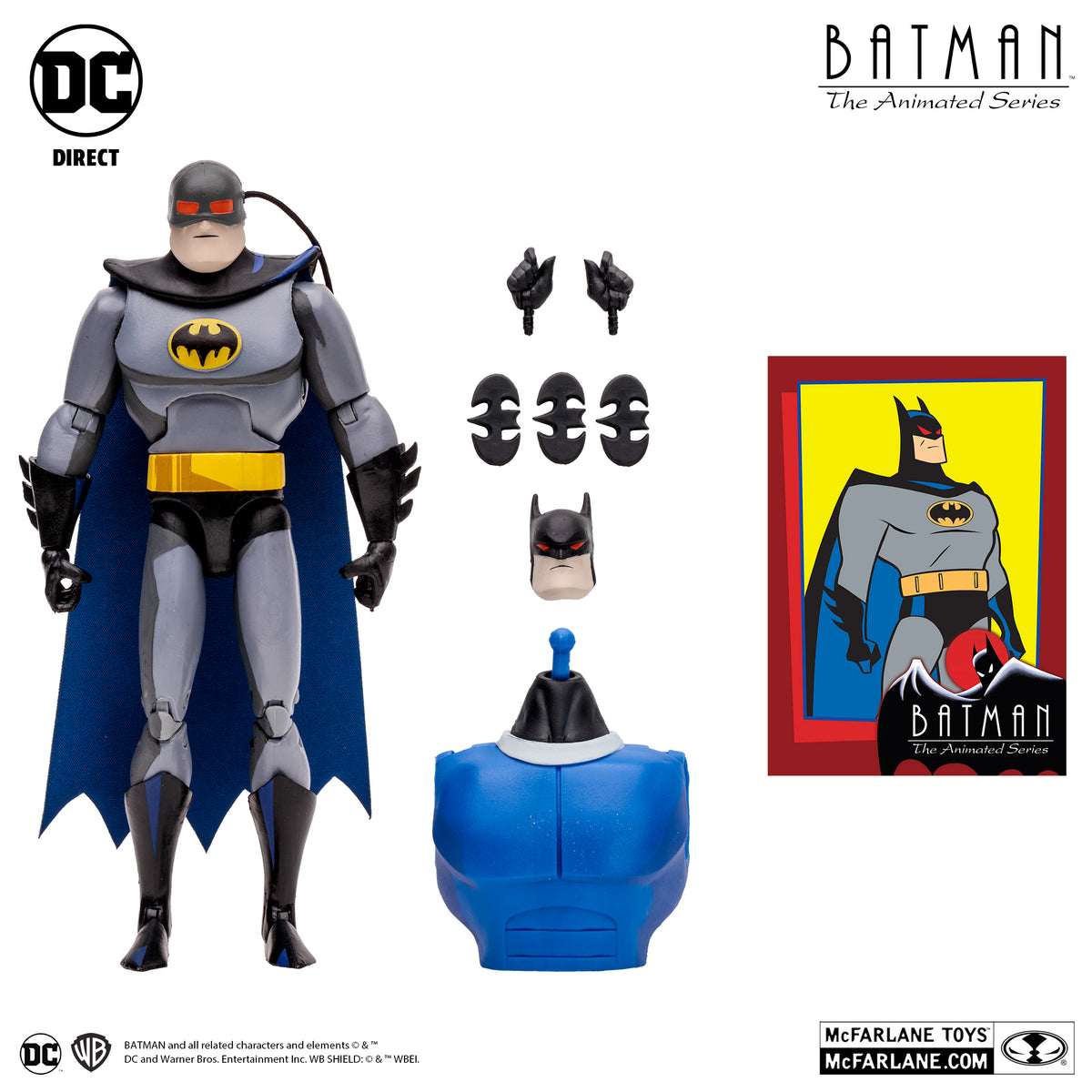 DC Comics Batman The Animated Series: Wave 2 Set (Lock-Up BAF) 7" Inch ...
