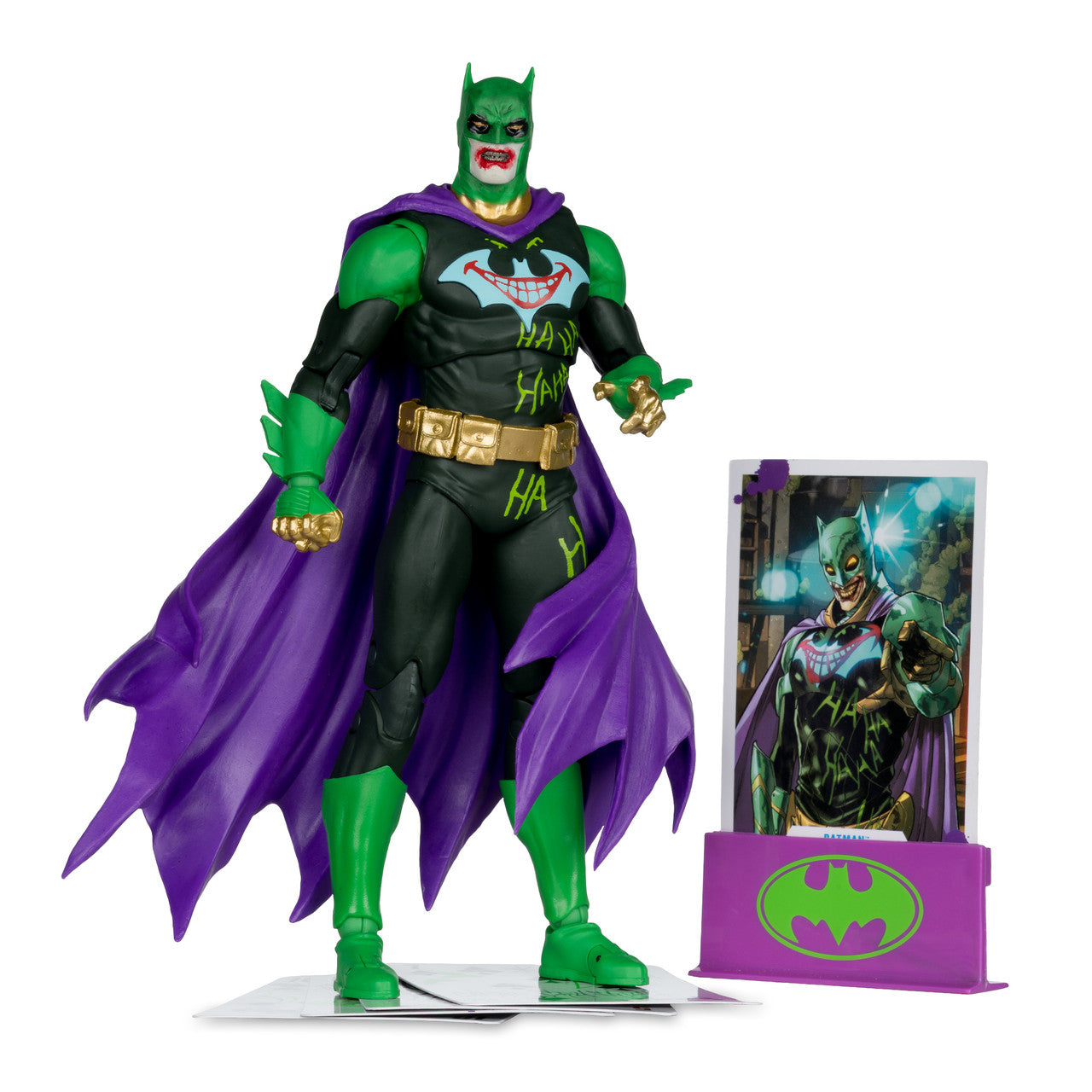 アメコミ DC Multiverse The Joker BATMAN&BATRAPTER DC Multiverse Batman (Joker War) Jokerized Gold Label 7