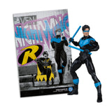 Nightwing (DC Page Punchers: Nightwing #81) 7" Figure w/Comic - McFarlane Toys *IMPORT STOCK*