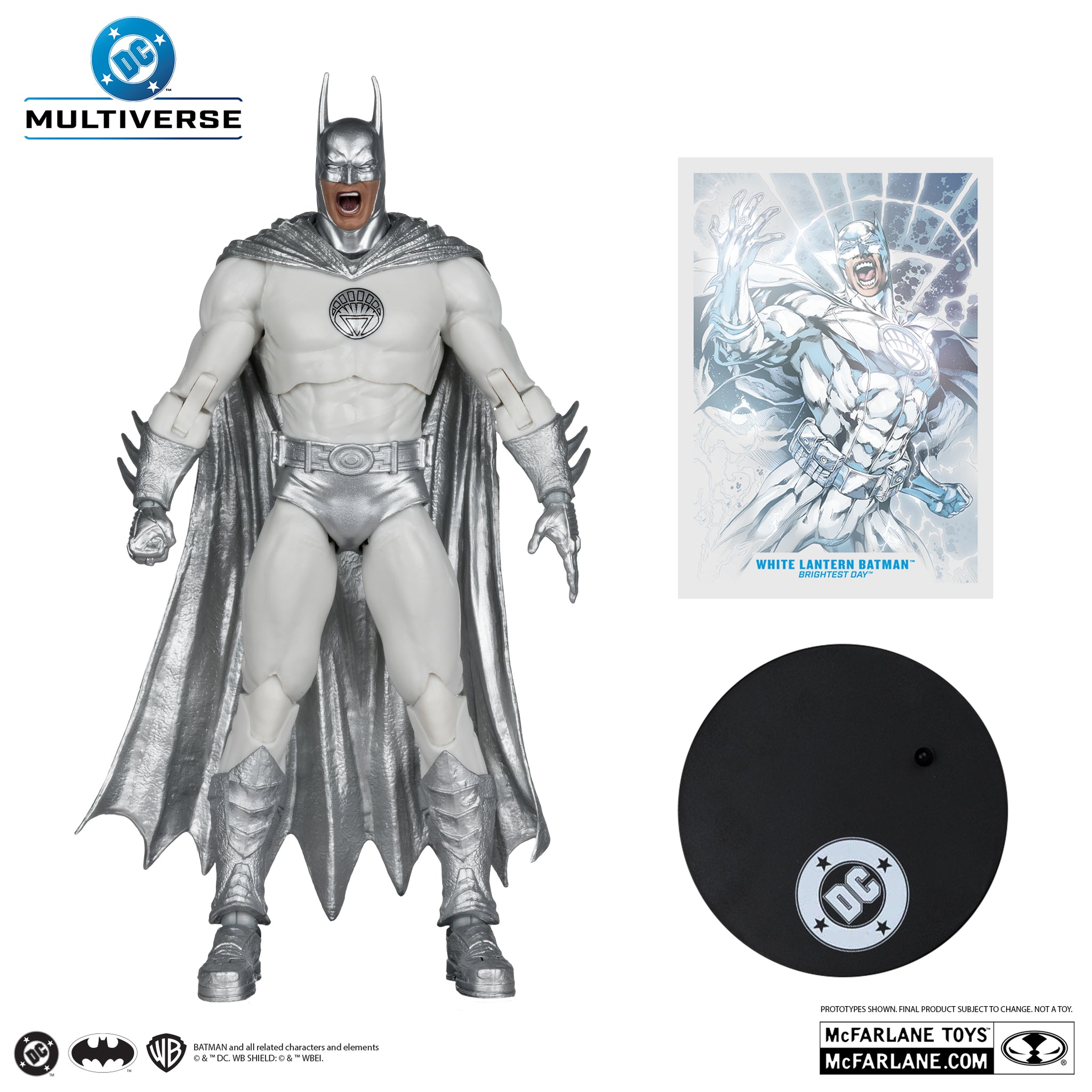 DC Multiverse White Lantern Batman (Brightest Day) (Red Platinum